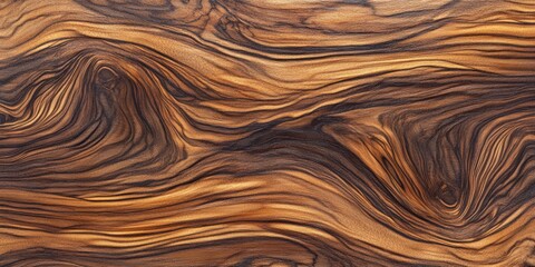Exotic wood pattern displayed against a wooden texture background, showcasing the unique design of exotic wood in a visually appealing manner. The wooden texture reveals intricate details of the