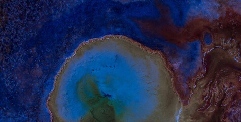 Explore an Eclectic and Expressive Painted Dreamscape: A Vivid Tapestry of Colors and Abstract Forms