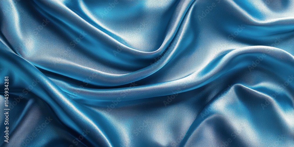 Poster this lightweight silk fabric features a stunning texture and background in a beautiful cyan blue. th