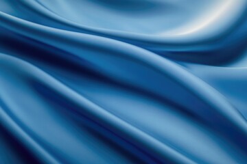 Blue Silk Close Up