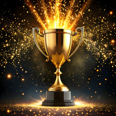 champion golden trophy