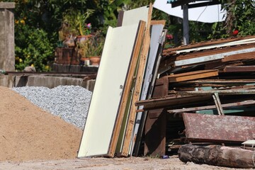 construction of a house