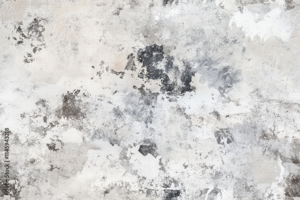 Poster seamless textured abstract background featuring a blend of gray and white tones with a weathered app