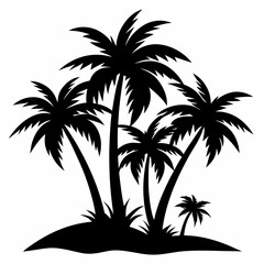 palm tree silhouette