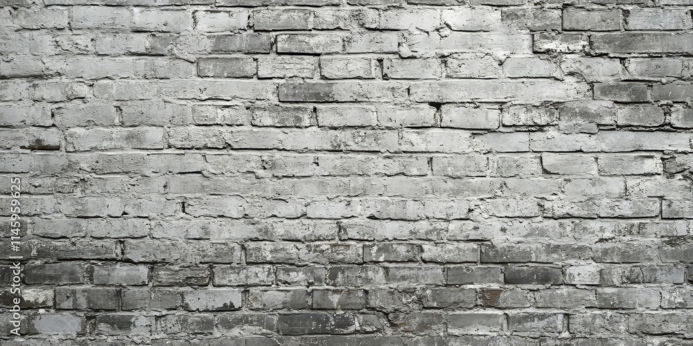 Poster a textured grey brick wall with a subtly worn, light grunge appearance creates an intriguing backgro