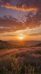 Natural background, landscape, sky, wallpaper, wallpaper, cloud, 4k wallpaper, high definition background, sunset, sky photo