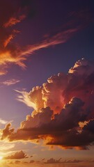 Natural background, landscape, sky, wallpaper, wallpaper, cloud, 4k wallpaper, high definition background, sunset, sky photo