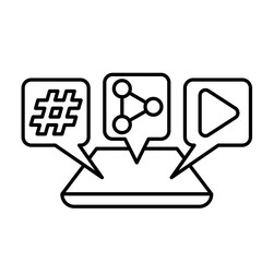 Conten Social Media Icon