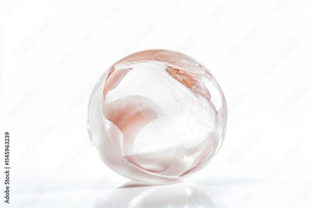 Poster a close-up shot of a glass object sitting on a table, great for adding some elegance to your design