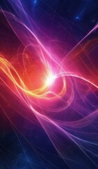 a close up of a colorful abstract background with a spiral