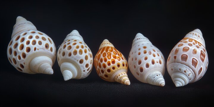Cypraeidae, commonly known as cowries, represent a taxonomic family of marine gastropod mollusks. These cowries are found in various sizes and belong to the superfamily Cypraeoidea, along with their