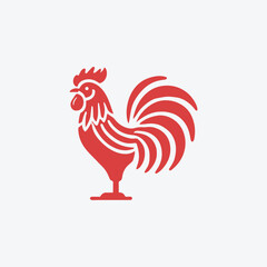 Iconic rooster logo