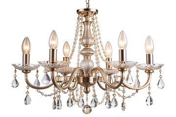 Stylish Chandelier Captured On A White Background Ideal For Interior Design. Chandelier. White. Background. Photos. Images. Light. Decor. Home. Modern. Design. Interior. Style. Ideas.