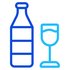 Beverage Duoline Icon