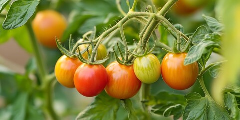 Tomato Solanum lycopersicum, also known as Lycopersicum esculentum belongs to the Solanaceae family, showcasing the versatility and importance of the tomato in various culinary applications.