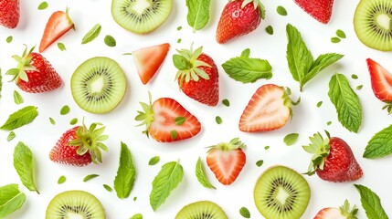 fresh slice of fruits nice for theme