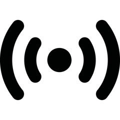 Simple vector icon Wi-Fi
