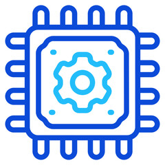 Fast processing Duoline Icon