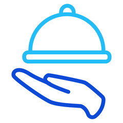 Food service Duoline Icon