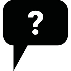 Simple vector icon chat