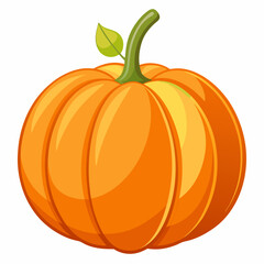 pumpkin isolated on white background