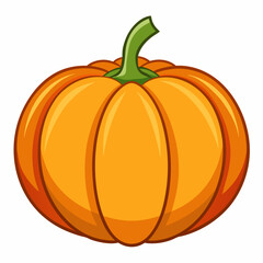pumpkin isolated on white background