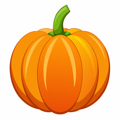 Obraz premium pumpkin isolated on white background