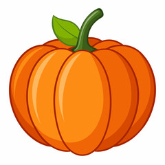 pumpkin isolated on white background