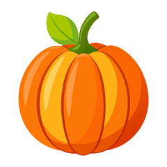 pumpkin isolated on white background