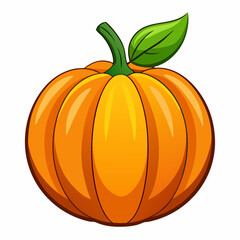 pumpkin isolated on white background