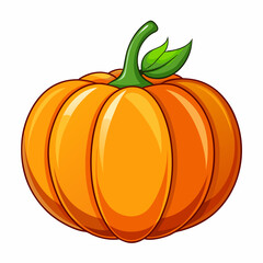 pumpkin isolated on white background