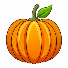 pumpkin isolated on white background