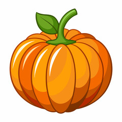 pumpkin isolated on white background