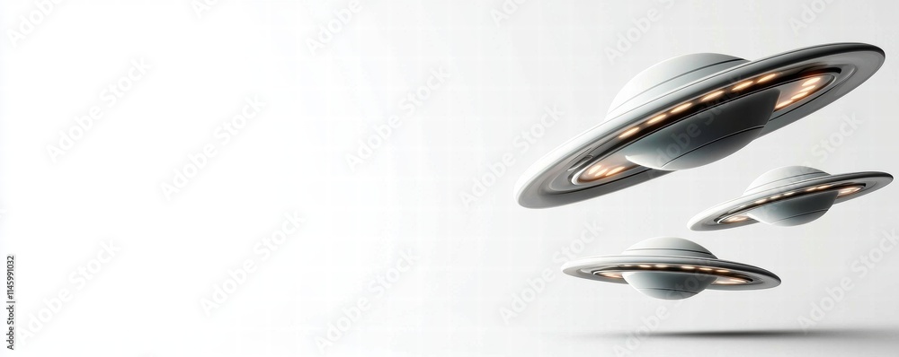 Poster alien spaceship encounter sci-fi setting digital art futuristic environment low angle view extraterr