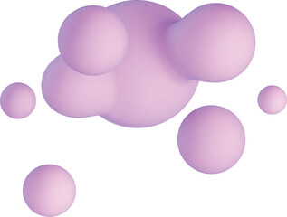 liquid blob shape Abstract fluid gradient ball