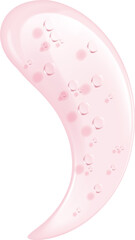 Pink serum oil drop collection