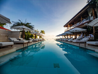 Views of Bo Phut Beach & resort in Koh Samui, Thailand