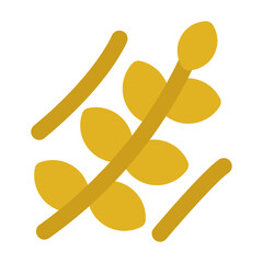 Wheat grain icon