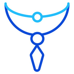 Necklace Duoline Icon