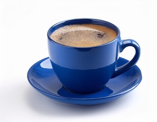 Obraz premium fresh coffee on white background
