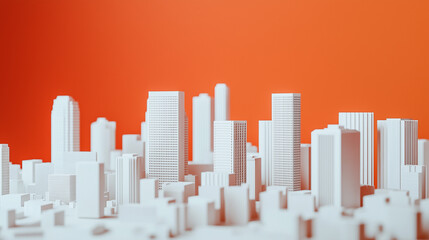 city skyline, city modeling, skyline of city, 3d model rendering, city landscape	
