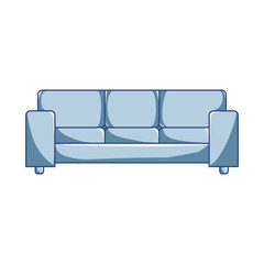 Ilustration Three seater sofa