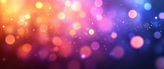 Obraz premium A colorful background with many small dots and a purple line