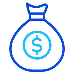 Wealth Duoline Icon