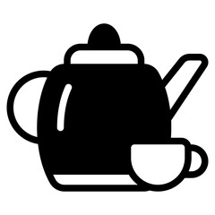 Classic Teapot and Cup Design