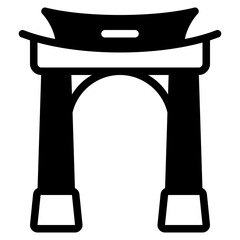 Symbolic Torii Gate Icon