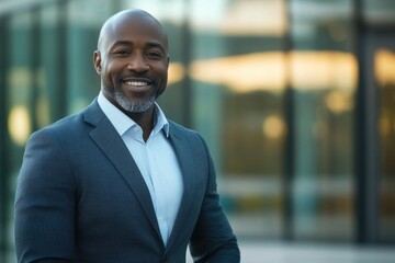 Fototapeta premium happy middle aged business man ceo 