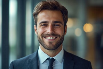 Fototapeta premium happy middle aged business man ceo 