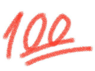 number 100 one hundred