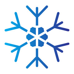 Flat Gradient particles icon